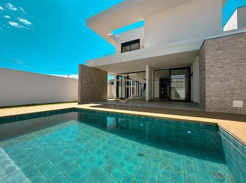 Casa à venda em Paulínia, Parque Brasil 500, com 5 suítes, com 262.74 m², Santorini Residencial Club