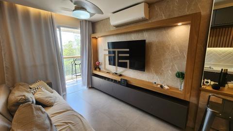 Apartamento à venda em Paulínia, Balneário Tropical, com 3 quartos, com 80 m²